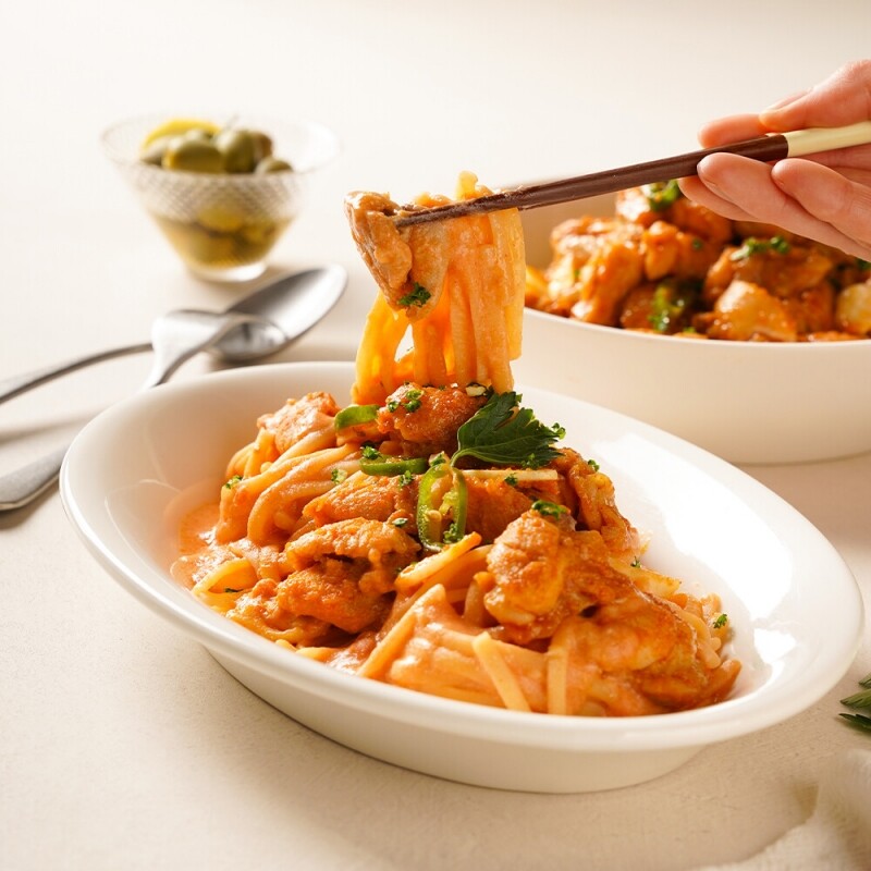 이츠더홈,춘천직배송 더담은 닭다리살 로제닭갈비 500g+500g